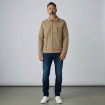 Jaqueta Masculina Dunialin Casual Bege 1365 - Bege P