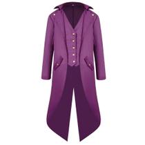 Jaqueta masculina H&ZY Steampunk Vintage Tailcoat Gothic Jaqueta masculina H&ZY Steampunk Vintage Tailcoat Gothic