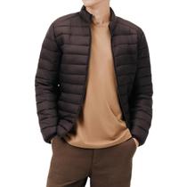 Jaqueta Masculina Hering ML Puffer Matelassê Marrom KTMZHLHS Jaqueta Masculina Hering ML Puffer Matelassê Marrom KTMZHLHS