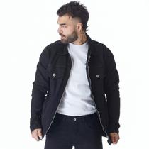 Jaqueta Masculina HNO com Fechamento em Ziper Preto