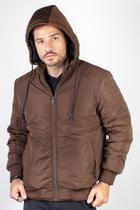 Jaqueta masculina impermeável com capuz 94147 - Kloze