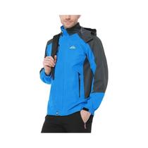 Jaqueta Masculina Impermeável Com Capuz Para Caminhadas, Camping E Trekking, Ideal Para Esportes Ao