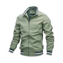 Jaqueta Masculina Impermeável E À Prova De Vento Para Outono E Inverno, Casual, Com Zíper, Cor Jaqueta Masculina Impermeável E À Prova De Vento Para Outono E Inverno, Casual, Com Zíper, Cor