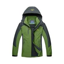 Jaqueta Masculina Impermeável Para Caminhada, Corta-Vento Para Outono E Primavera, Ideal Para