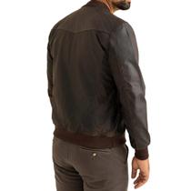 Jaqueta Masculina Javali Dom Ranger Couro Brown Café - 773A Jaqueta Masculina Javali Dom Ranger Couro Brown Café - 773A
