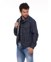 Jaqueta Masculina Jeans Básica - Super Stone Razon Jeans Jaqueta Masculina Jeans Básica - Super Stone Razon Jeans