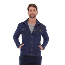 Jaqueta Masculina Jeans Escuro