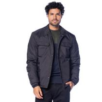 Jaqueta Masculina John Sailor Gola Média Preto