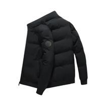 Jaqueta Masculina Leve E Quente Com Listras, Casaco De Inverno, Corta-Vento, Parka Grossa M-5XL