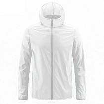 Jaqueta Masculina Leve E Respirável Com Capuz De Seda Gelada De Secagem Rápida Com Proteção UV Para Jaqueta Masculina Leve E Respirável Com Capuz De Seda Gelada De Secagem Rápida Com Proteção UV Para