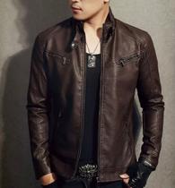 jaqueta masculina -marron escuro -EXGG