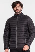 Jaqueta Masculina Microfibra Diametro - Casual, Preto, Slim Fit Jaqueta Masculina Microfibra Diametro - Casual, Preto, Slim Fit