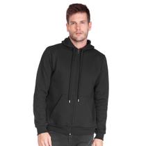 Jaqueta Masculina Moletom Básica Com Capuz Jaqueta Masculina Moletom Básica Com Capuz