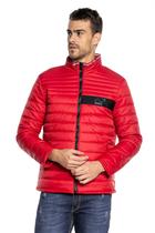 Jaqueta Masculina Nylon Confort Polo Wear Vermelho Escuro