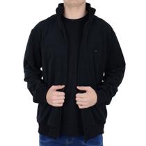Jaqueta Masculina Olho Fatal Fleece Preta - 4014 Jaqueta Masculina Olho Fatal Fleece Preta - 4014