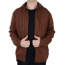 Jaqueta Masculina Olho Fatal Moletom Marrom - 4014 Jaqueta Masculina Olho Fatal Moletom Marrom - 4014