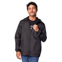 Jaqueta Masculina Open Shock Corta Vento Capuz Preto Jaqueta Masculina Open Shock Corta Vento Capuz Preto