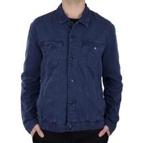 Jaqueta Masculina Ouzzare Jeans Tradicional Azul - ZZ70 Jaqueta Masculina Ouzzare Jeans Tradicional Azul - ZZ70