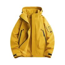 Jaqueta Masculina Oversize Para Montanhismo De Outono, Corta-Vento, Impermeável, Design Hip Hop,