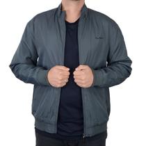 Jaqueta Masculina Pierre Cardin Forro Fleece Cinza Carbox - 16253 Jaqueta Masculina Pierre Cardin Forro Fleece Cinza Carbox - 16253