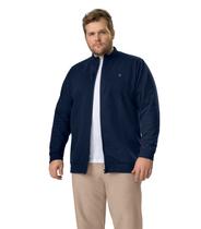 Jaqueta Masculina Plus Size Moletom Diametro Azul Jaqueta Masculina Plus Size Moletom Diametro Azul