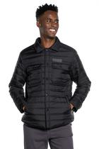 Jaqueta Masculina Puffer Com Bolsos Polo Wear Preto