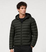 Jaqueta Masculina Puffer Com Capuz All Free Verde Jaqueta Masculina Puffer Com Capuz All Free Verde