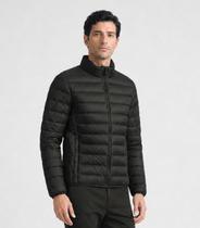 Jaqueta Masculina Puffer Em Poliamida All Free Verde