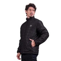Jaqueta Masculina Puffer Preta - TXC Original Lançamento Outono Inverno Confortável e Resistente ao Frio Jaqueta Masculina Puffer Preta - TXC Original Lançamento Outono Inverno Confortável e Resistente ao Frio