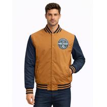 Jaqueta Masculina Puffer Red Nose Capuz Removível