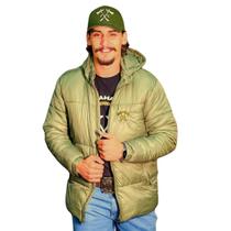 Jaqueta Masculina Puffer Verde Musgo Tomahawk