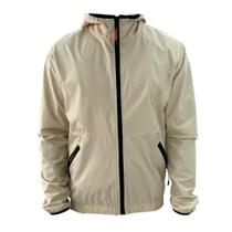 Jaqueta Masculina Quebra Vento Com Touca Cor Areia - JAB
