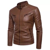 Jaqueta Masculina Slim Fit Preta Moderna Resistente