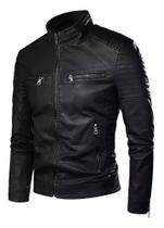 Jaqueta masculina Slim Preta e marrom Jaqueta masculina Slim Preta e marrom
