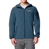 Jaqueta Masculina Tall Heights Softshell com Capuz Azul - Columbia