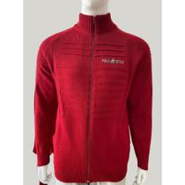 Jaqueta Masculina Tricô Inverno Estiloso Quente Ziper Jaqueta Masculina Tricô Inverno Estiloso Quente Ziper