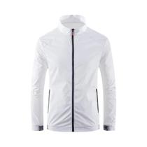 Jaqueta Masculina Ultra-Fina De Seda Gelada Respirável Com Proteção UV Para O Verão