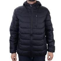 Jaqueta Masculina Victory Eagle Capuz Fixo Preta - VEMA002
