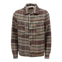 Jaqueta Masculina Xadrez Marrom Self Western 39852 Jaqueta Masculina Xadrez Marrom Self Western 39852