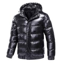Jaqueta Matelassê Masculina Blusa Bobojaco Impermeável Puffer Nylon
