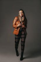 Jaqueta material sintético Caramelo Doppi Jaqueta material sintético Caramelo Doppi