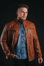 Jaqueta material sintético Masculina Doppi Jaqueta material sintético Masculina Doppi