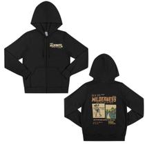 Jaqueta Menino Juvenil And.go em Moletom Felpado na cor Preto Estampa nas Costas Tamanho:12 Jaqueta Menino Juvenil And.go em Moletom Felpado na cor Preto Estampa nas Costas Tamanho:12