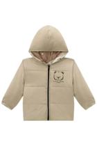 Jaqueta Menino Puffer Reversível Estampa Ursos Luc.Boo
