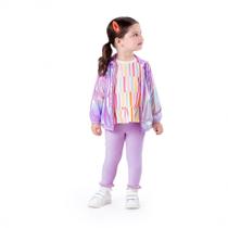Jaqueta Metalizada Infantil Menina Marisol - MB Jaqueta Metalizada Infantil Menina Marisol - MB