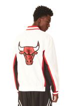 Jaqueta Mitchell & Ness Authentic Warm Up Chicago Bulls Branca
