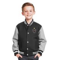 Jaqueta Moletom Atlético Mineiro Infantil Juvenil Oficial Jaqueta Moletom Atlético Mineiro Infantil Juvenil Oficial