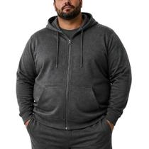 Jaqueta moletom delkor plus size 548033