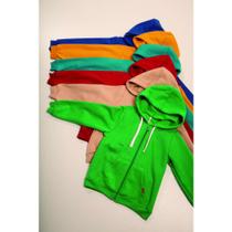 Jaqueta Moletom Felpado - Color Verde Escuro - Bugbee