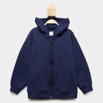 Jaqueta Moletom Infantil Hering Casual Com Capuz Jaqueta Moletom Infantil Hering Casual Com Capuz